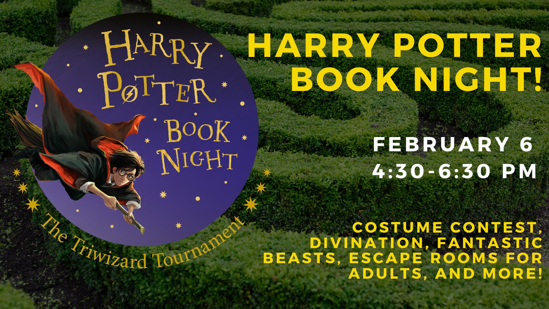 Harry Potter Book Night at HopkinsvilleChristian County Public Library